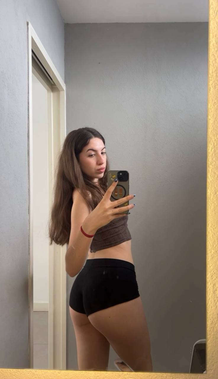 Amber in her underwear in Oklahoma City