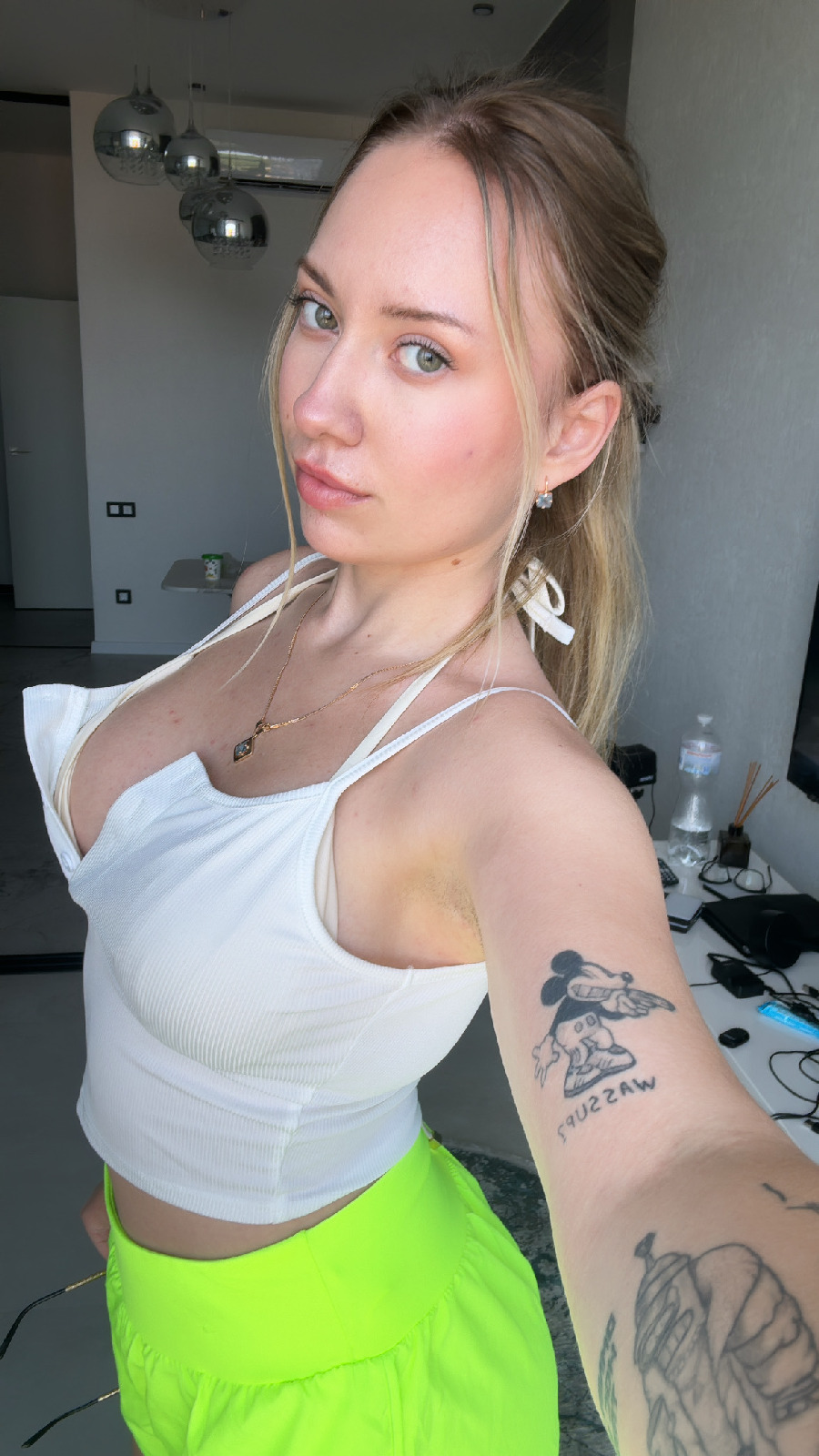 KateV in her underwear in Oklahoma City