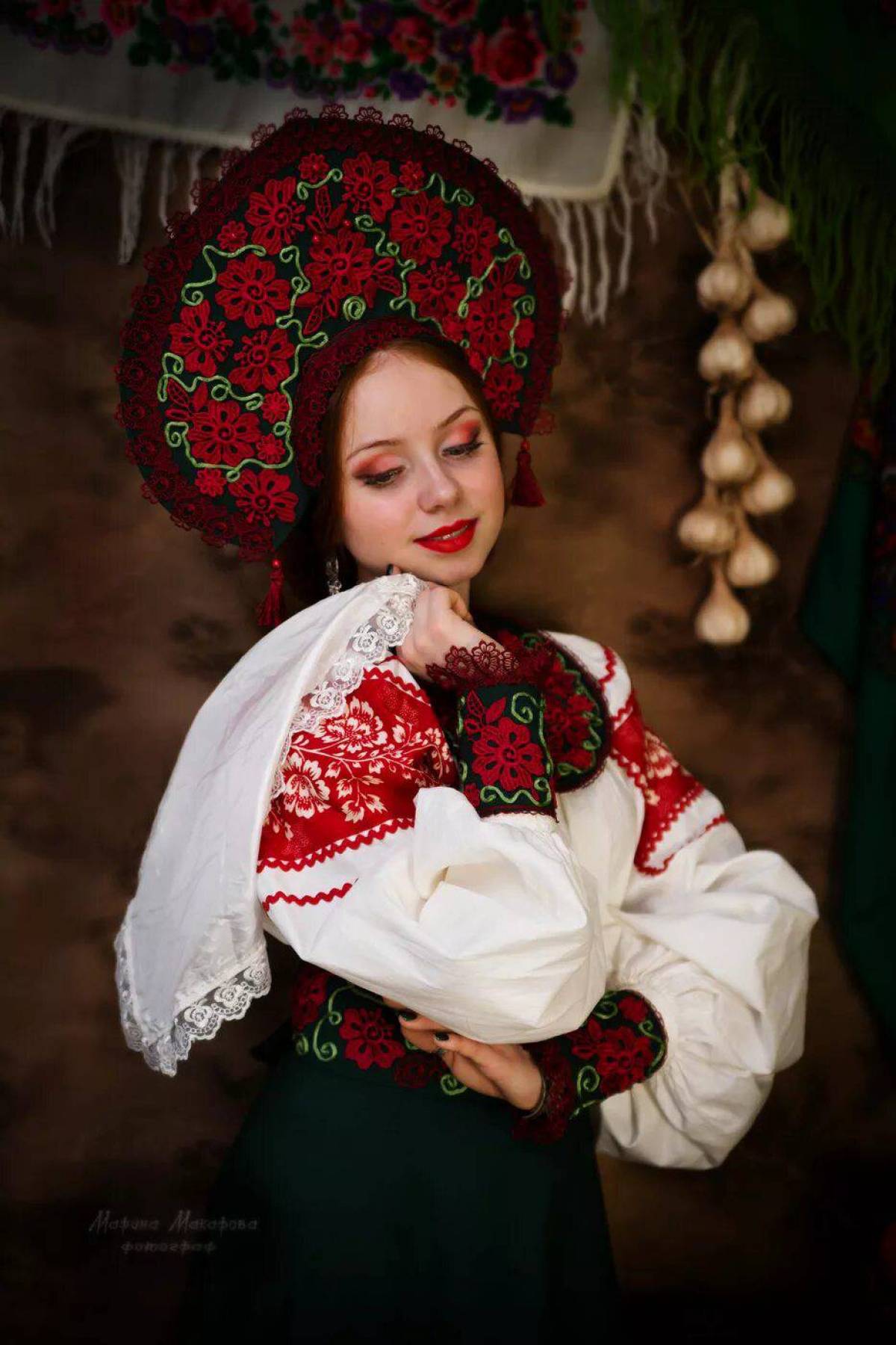 Women in Slavic costumes underwear in Oklahoma City