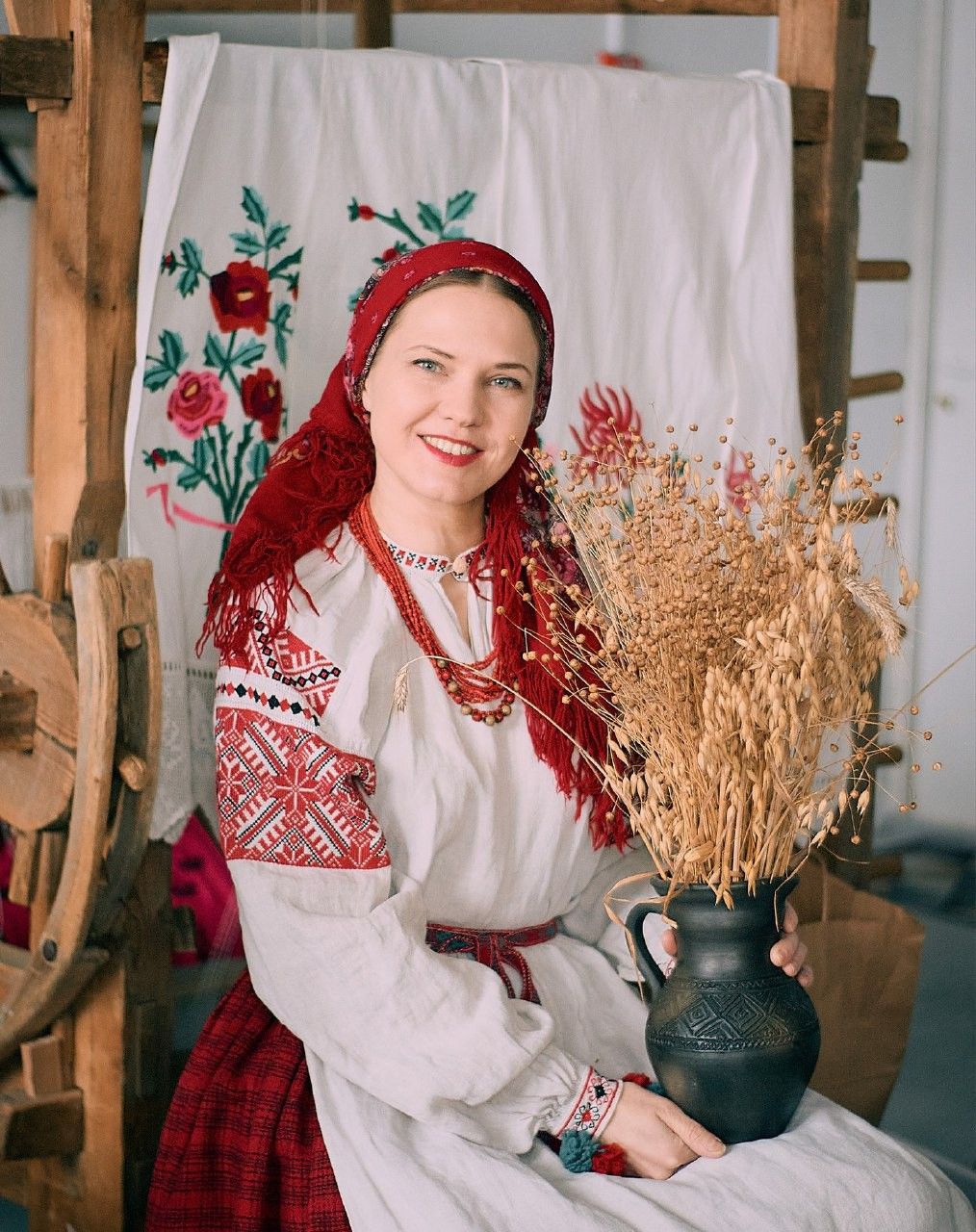 Women in Slavic costumes in Oklahoma City