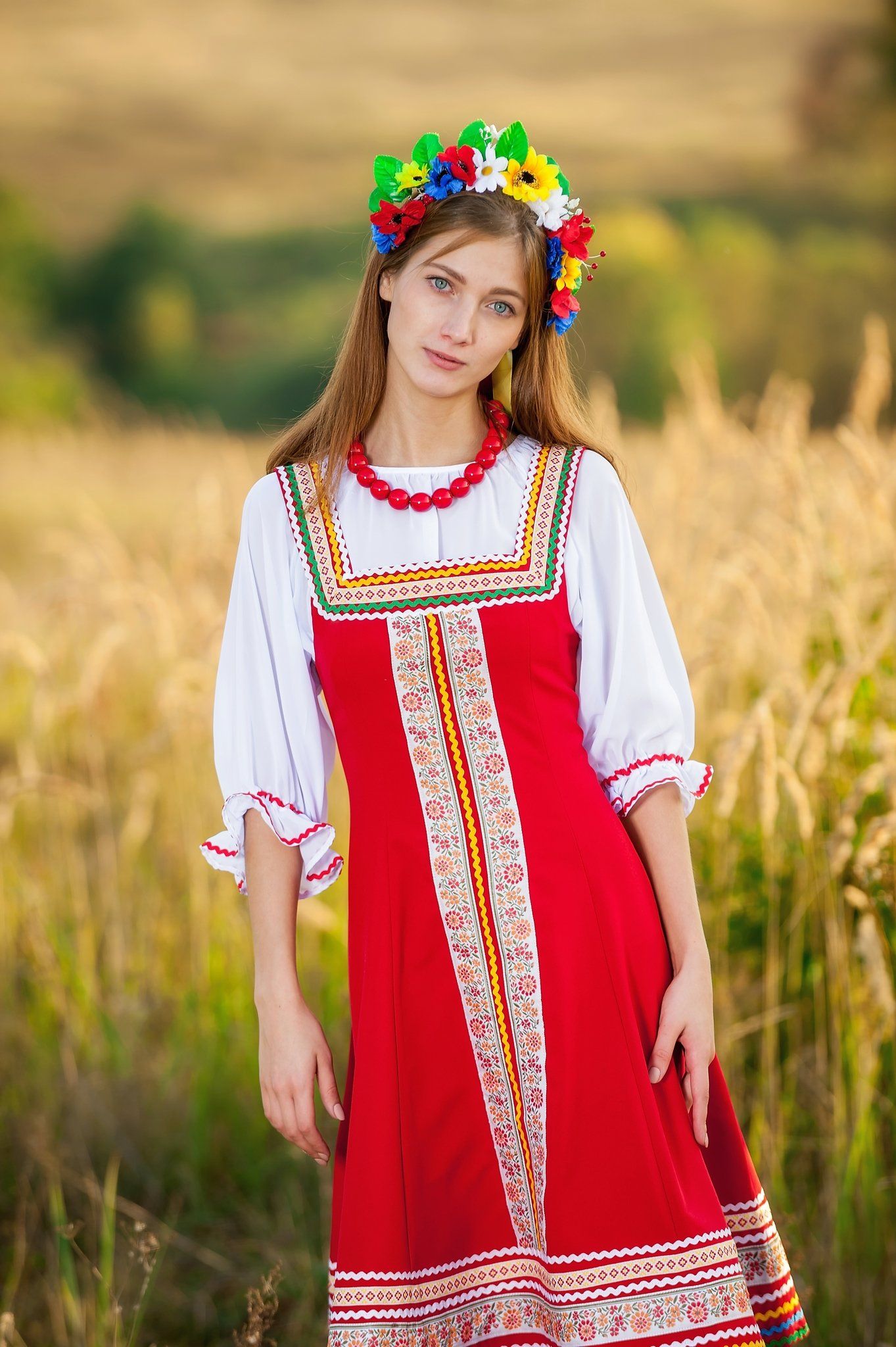 Women in Slavic costumes in Oklahoma City
