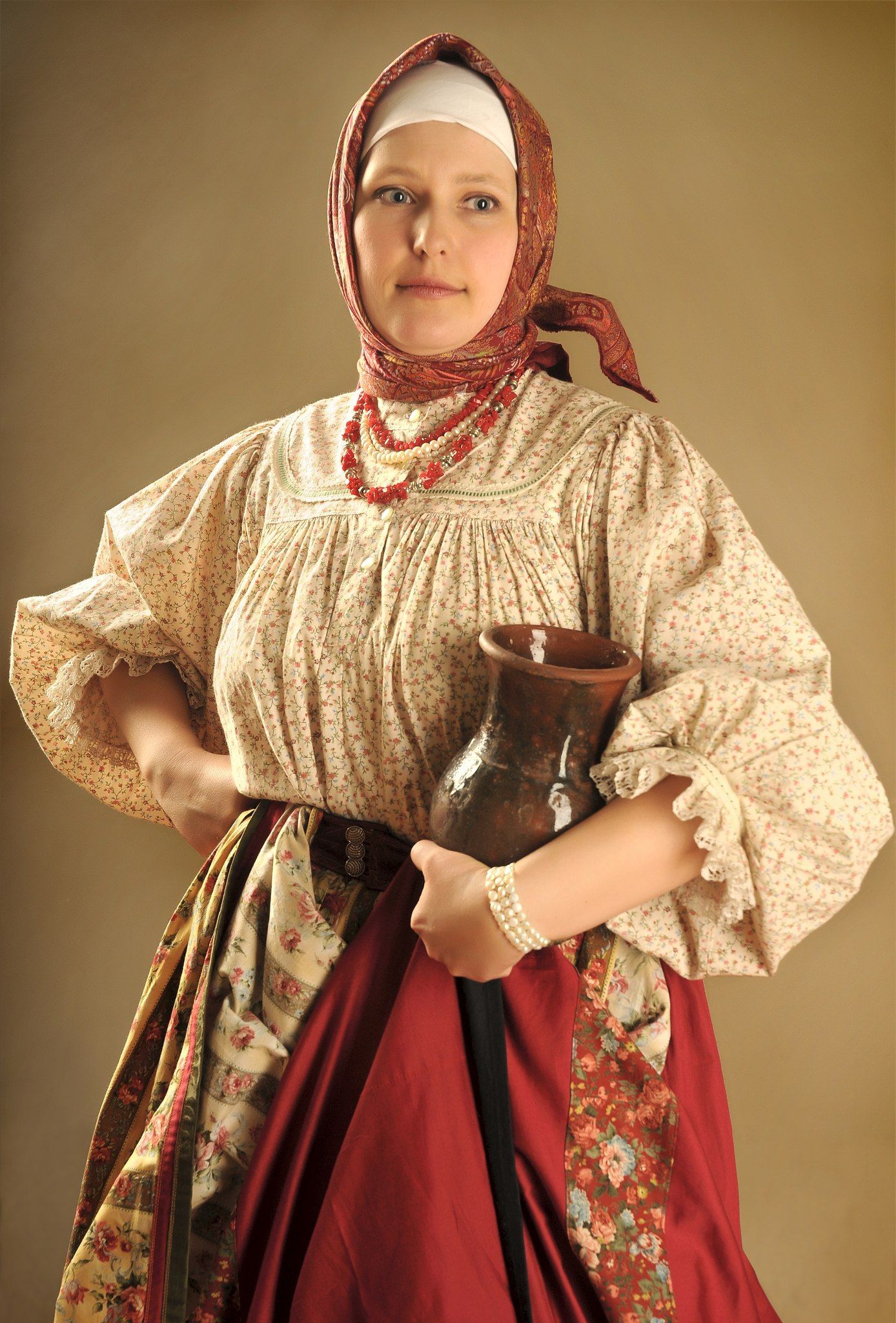 Girls in Slavic costumes in Oklahoma City