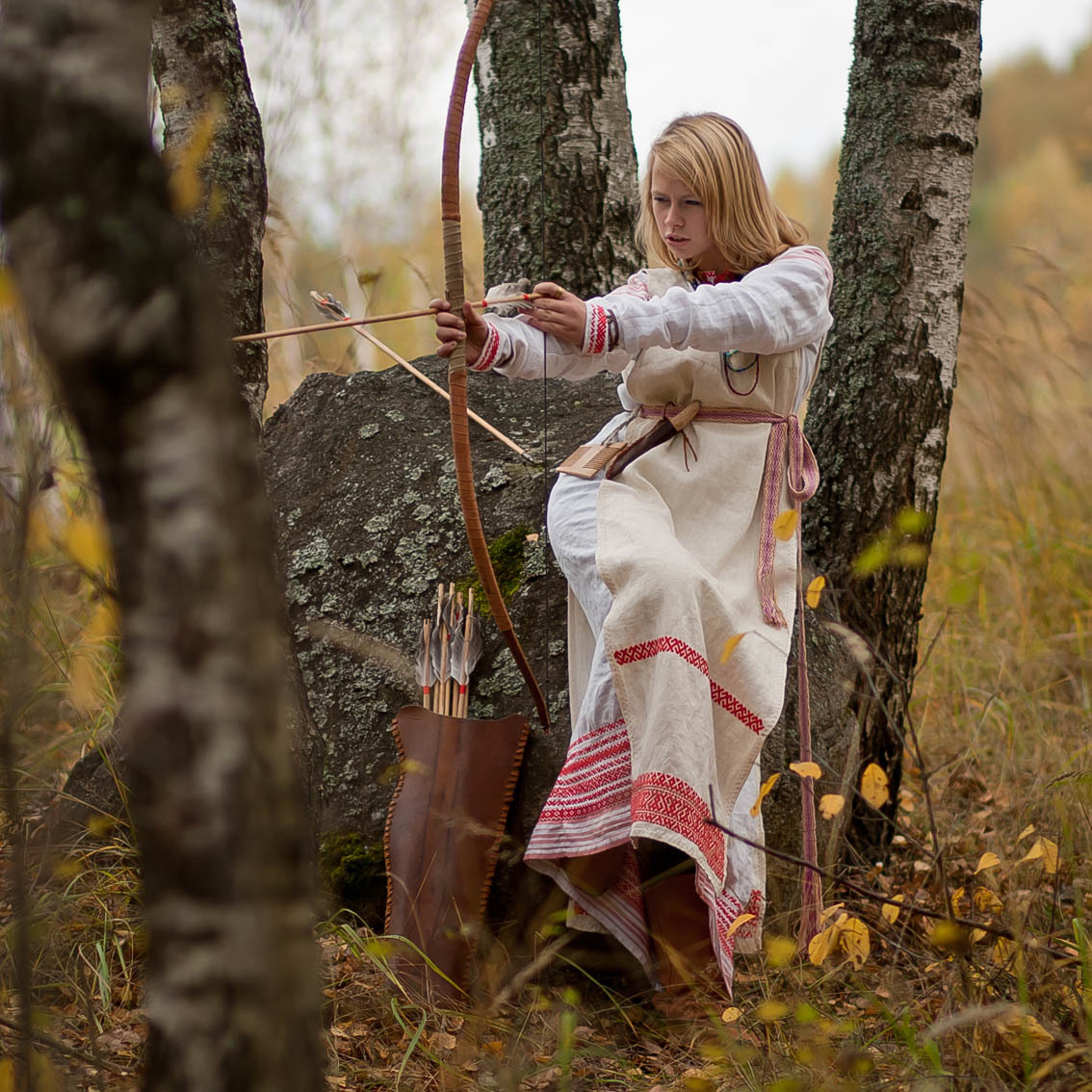 Sexy photo Girls in Slavic costumes in Oklahoma City